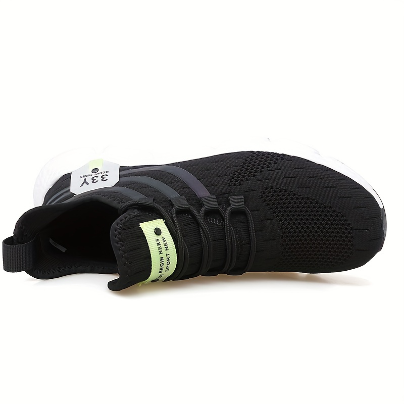 mens lace up sneakers contrasting color pattern athletic shoes lightweight and breathable running basketball workout gym shop on temu and start saving temu details 7